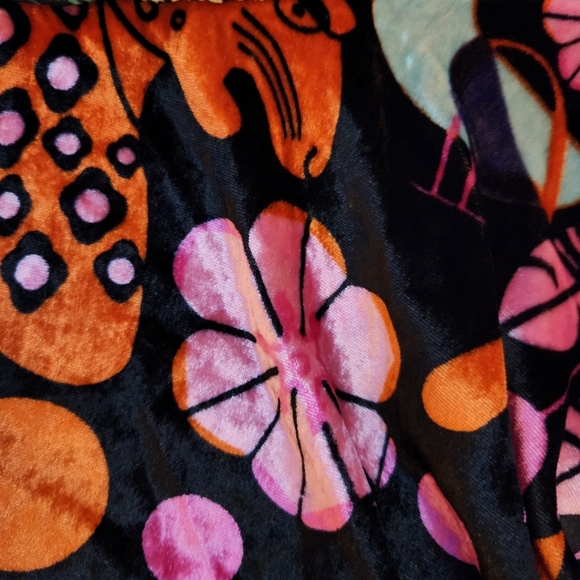 Custo Barcelona Premium Velvet and Silk Mini Dress Size Medium - Picture 4 of 12